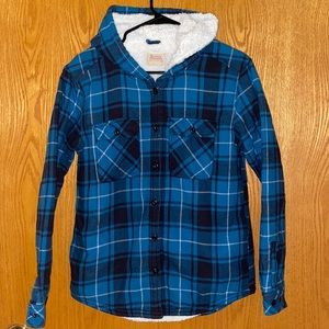 Flannel coat